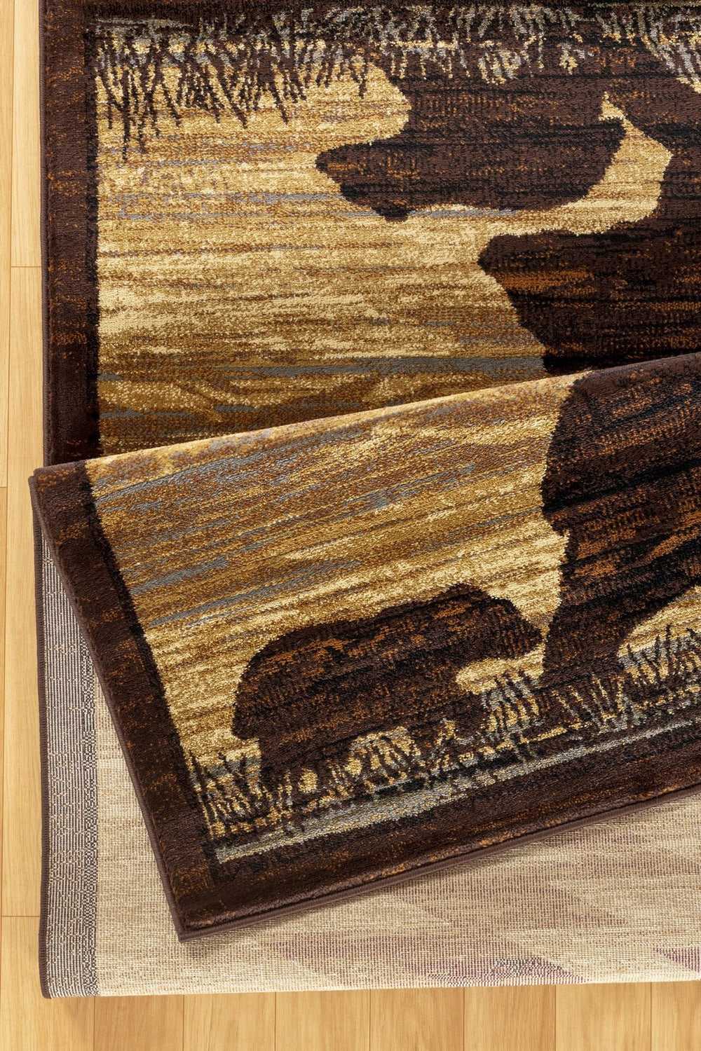 English Elm Nature'S Lodge Area Rug - Durable 2'7" X 7'3" Soft, Stain-Resistant Design For Homes With Kids & Pets B186P180962