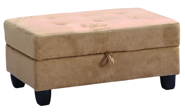 English Elm Gallant Mocha Tufted Ottoman - Versatile Storage, Stylish Seating & Cozy Footrest For Any Room B078P301538
