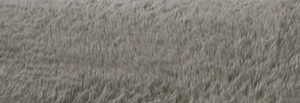 English Elm Contemporary Plush Armless Chair with Metal Legs, Adjustable Headrest, Boxed Cushions & Chaise Comfort Gray 52 L x 52 W x 31 H B2741P378482