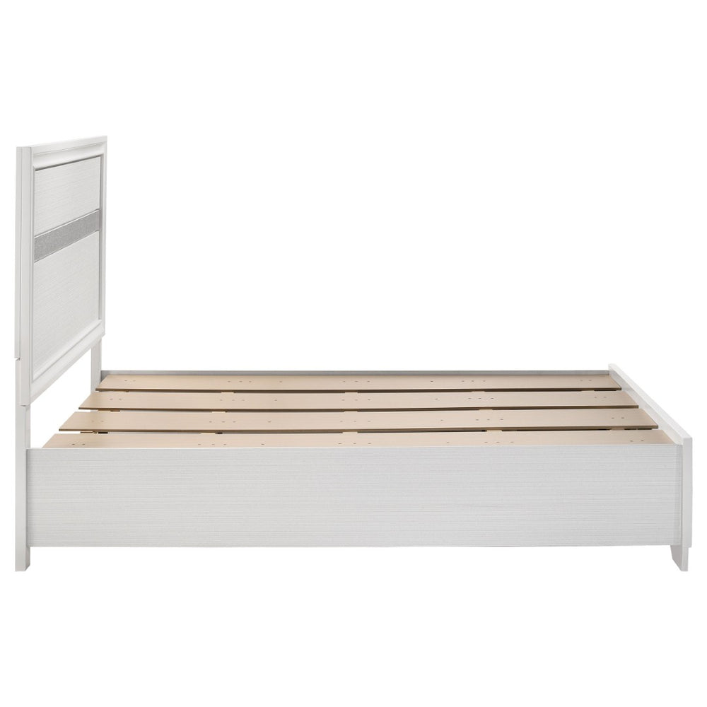 English Elm Urbana White Full Storage Panel Bed - Timeless Design With Hidden Drawers For Smart Bedroom Organization B062S00685-GIGA
