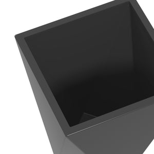 English Elm Outsunny Set Of 3 Stylish Tall Planters - Durable Magnesium Oxide Pots For Indoor & Outdoor Use W2225P174493-GIGA