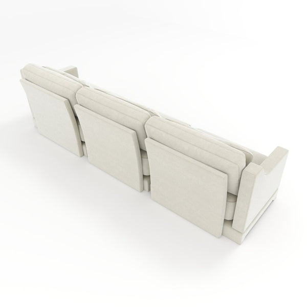 English Elm Three-Seater Sofa: Ergonomic Chenille Comfort, High-Resilience Sponge, Elegant Design For Any Room W714S01196-GIGA