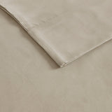 Madison Park 3M Microcell Casual Luxurious Brushed Microfiber Deep Pocket Sheet Set MP20-1192 Khaki