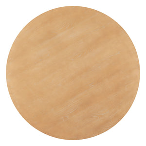 Zuo Modern Tabi Dining Table Brown - Elegant Solid Elm Wood Design, Modern Style, Perfect For Comfort & Sophistication Natural Solid Elm Wood 110557-zuo-modern