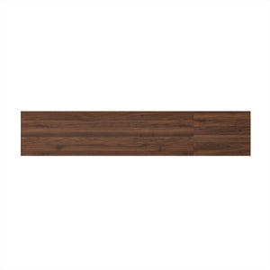 English Elm 78 Inch Walnut Entertainment Center Fluted Doors Solid Wood Legs for Living Room N710P372591P