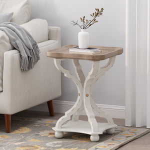 Christopher Knight Home® - Noble House - Bevier French Country Accent Table with Square Top