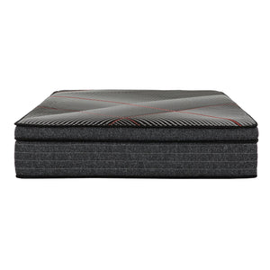 English Elm 15 Inch Hybrid Queen Mattress Euro Top Gel Foam Pocket Coils Cooling Edge Support B011P474202