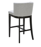 Hayden Barstool - Black, Marble 100935  Sunpan