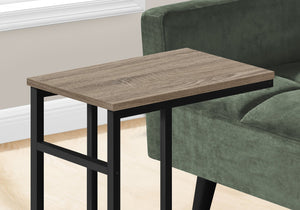 English Elm Accent Table - Contemporary C-Shaped Design For Living Room, Bedroom, Or Office - Versatile & Chic! B2710P218972