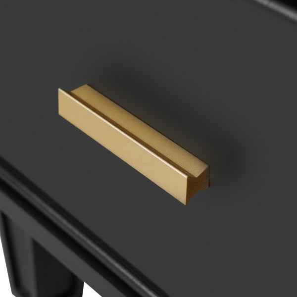 English Elm Christopher Knight Home® - 24" Bathroom Vanity with Ceramic Sink, Solid Wood Frame, Soft-Close Drawers & Ample Storage Appeal Black N759P269734B