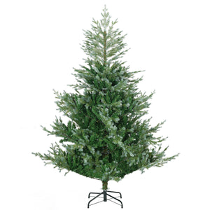 English Elm Homcom 6Ft Lifelike Artificial Christmas Tree With 795 Branches, Easy Setup, Steel Base & Safe Design W2225P229600