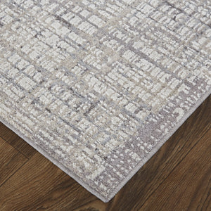 Feizy Rugs Lennon Abstract Distressed Rug - Durable Polyester & Polypropylene For Sophisticated Home Décor Taupe,Ivory Polyester,Polypropylene Len39g4fgrybgef00