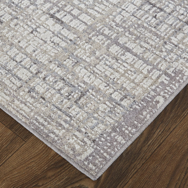 Feizy Rugs Lennon Abstract Distressed Rug - Durable Polyester & Polypropylene For Sophisticated Home Décor Taupe,Ivory Polyester,Polypropylene Len39g4fgrybgef00
