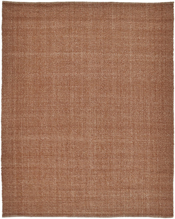 Feizy Rugs Naples Hand Woven Polyester Flatweave Rug - Soft, Durable, And Fade Resistant For Effortless Style Orange Polyester Nap0751forn000j00