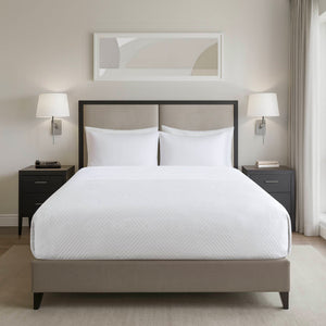 English Elm 1-piece Jacquard Polyester Coverlet Tailored Knife-edge Finish for Full Queen Beds B035P437496