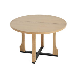 English Elm Christopher Knight Home® - 48" Round Dining Table In Natural Ash - Compact Farmhouse Design For Cozy Spaces & Easy Assembly N771P240936A