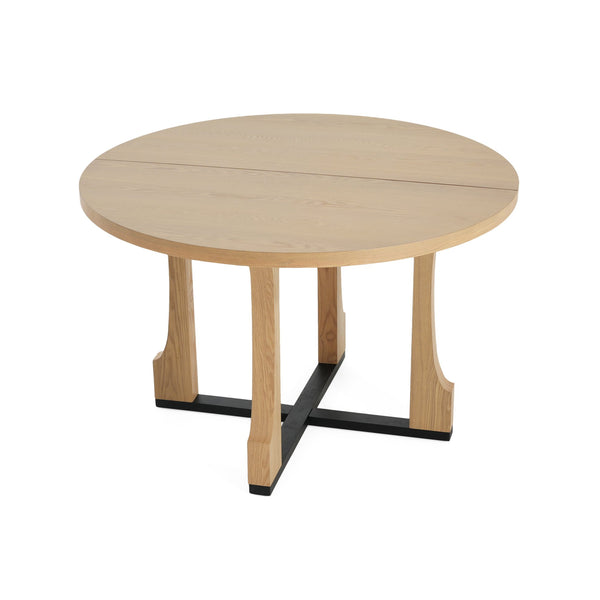 English Elm Christopher Knight Home® - 48" Round Dining Table In Natural Ash - Compact Farmhouse Design For Cozy Spaces & Easy Assembly N771P240936A
