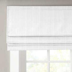 English Elm Basketweave Madison Park Galen Room Darkening Cordless Roman Shade, Thermal Foam Backing, OEKO-TEX Certified B035129707