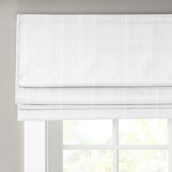 English Elm Basketweave Madison Park Galen Room Darkening Cordless Roman Shade, Thermal Foam Backing, OEKO-TEX Certified B035129707