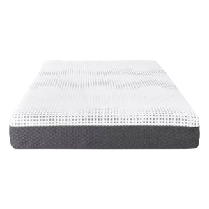 English Elm 12" Queen Hybrid Green Tea Gel Memory Foam Mattress - 12" Plush Pocket Coil Support, Breathable USA-Made Comfort B011P218276