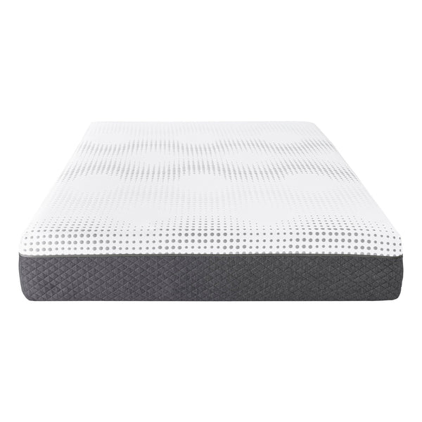 English Elm 12" Full Gel-Infused Green Tea Memory Foam Hybrid Mattress, 12" Plush Pocket Coils, Breathable USA-made B011P218277