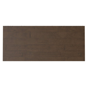 English Elm Banting Solid Wood Two Door Buffet with Metal Base for Dining or Entryway B136P439023