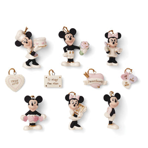 Lenox Disney Romantic Moments 10-Piece Mini Ornament Set Multi, NO COLOR PORCELAIN 895918