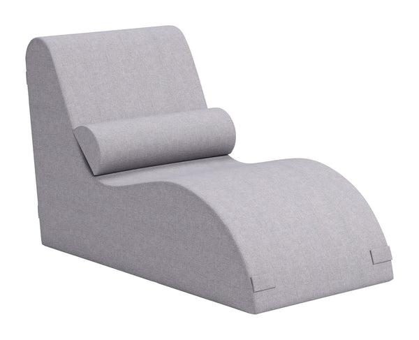 Zuo Modern Luanda Outdoor Lounge Chair - Eco-friendly Comfort With Modern Design For Your Perfect Patio Escape Gray 100% Olefin,100% Polypropylene,Textilene 704152-zuo-modern