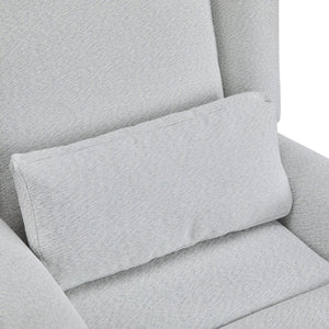 English Elm Christopher Knight Home® - Power Boucle Swivel Recliner Chair with 360° Metal Star Base, Electric Lift, Ergonomic Padded Backrest, Adjustable Footrest, Easy Assembly Gold,LIGHT GREY N771P298185D