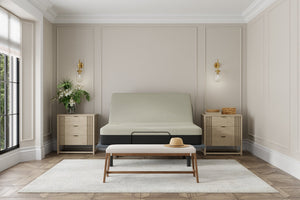English Elm Gel Infused Firm King Mattress with Cooling Foam and Antimicrobial Zip Cover B337P293530
