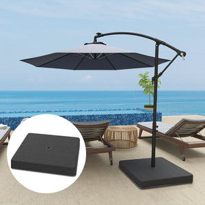 English Elm Outsunny Fillable Patio Umbrella Base Weight Set Heavy Duty Sand Bags Uv Resistant W2225P485538