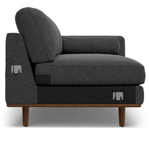 English Elm Morrison Left Sectional Sofa - Stylish Mid-Century Modern Design, Eco-Friendly Fabric, Comfort For 4! B136P199279