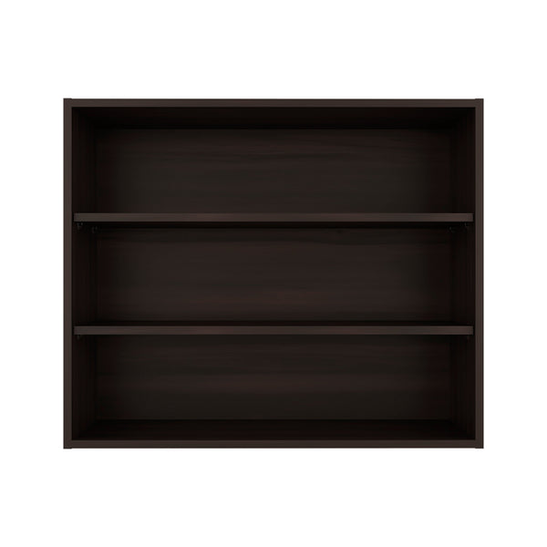 English Elm Natural Oak Wall Mounted Open Shelf Cabinet for Modern Kitchen or Pantry Storage B062P483757