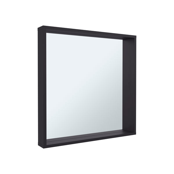 English Elm Quilcene Flush Mount Mirrored Medicine Cabinet White Lacquer Minimalist Bathroom B092P439895
