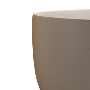 English Elm 51'' Freestanding Solid Resin Stone Soaking Tub Spa Ergonomic Matte White Bath Beige W2753P340379