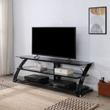 OSP Home Furnishings Valaro TV Stand Black