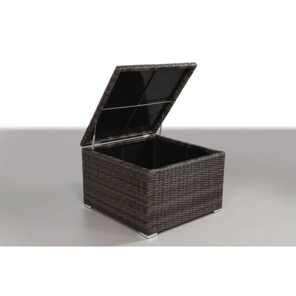 English Elm Fully Assembled 6-Person Wicker Patio Seating Group With Cushions For Effortless Outdoor Relaxation B120S00159