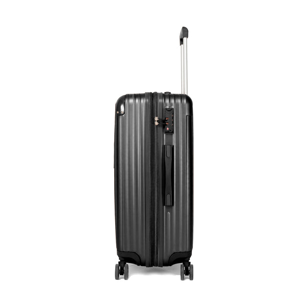 English Elm 4-piece Abs Hard Shell Luggage Set with Swivel Wheels Carry on and Checked Travel T3292P345660