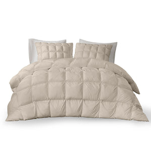 JLA Home Madison Park - Overfilled Plush Down Alternative Comforter — Cloud-Like Loft, OEKO-TEX, Zipper Closure, Machine Washable 90 L x 90 W x 1.5H MP10-8444