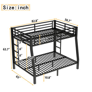 English Elm Twin Xl Solid Pine Loft Bed with Built-in Led Lighting and Storage Shelves W1580S00389