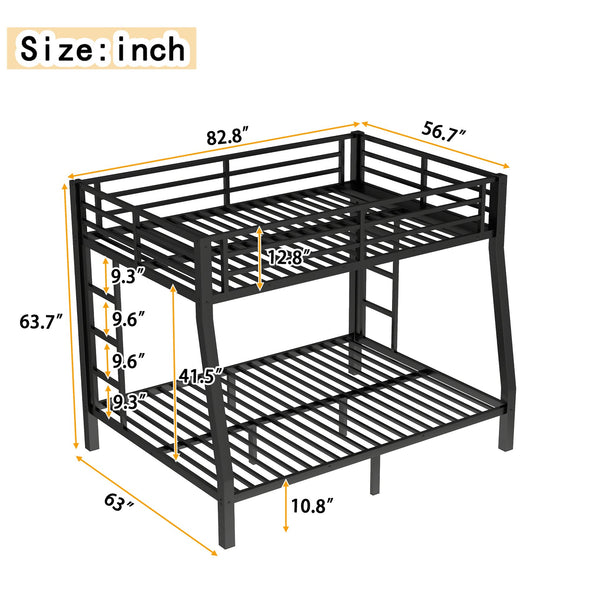 English Elm Twin Xl Solid Pine Loft Bed with Built-in Led Lighting and Storage Shelves W1580S00389