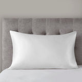 Madison Park Silk Casual 100% Mulberry Single Pillowcase MP21-7478 White