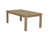 Coastal Teak Rectangular Coffee Table