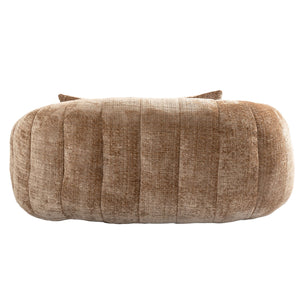 English Elm Bean Bean Bag Sofa High-Density Memory Foam Two-Seater Lounger High Back Chenille Cozy Support Coffee W395P181441