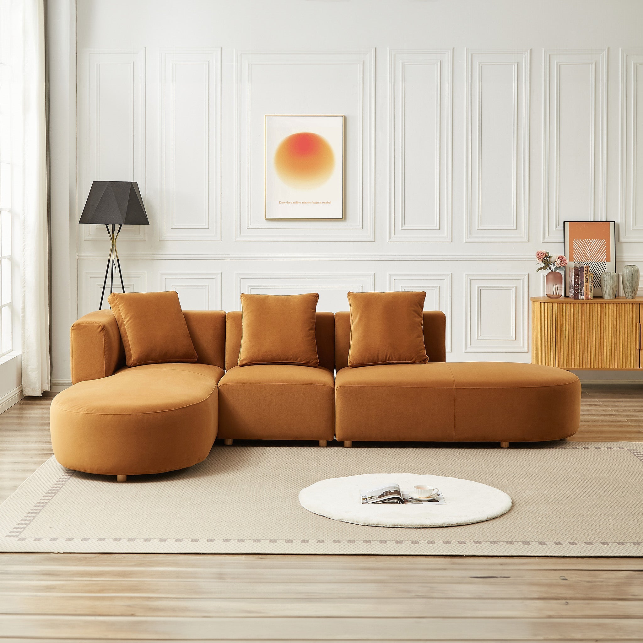 English Elm Orby Sectional Sofa - Thumbnail 3