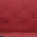 Christopher Knight Home® - Noble House - Jalon Mid-Century Modern Tufted Fabric Sofa