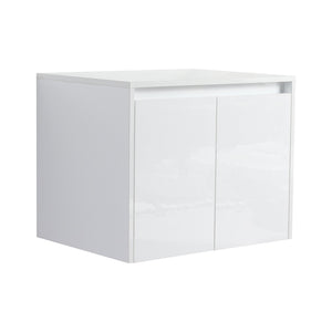 English Elm 24" Bathroom Wall Cabinet - Modern Float Mount Design With Soft-Close Doors For Style & Storage W999P312100