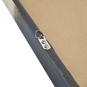 JLA Home INK+IVY - Triptych Coastal Wave 3-Piece Canvas Art Set — Navy Taupe White Abstract Gel-Coated Panels, Ready to Hang II95C-0061