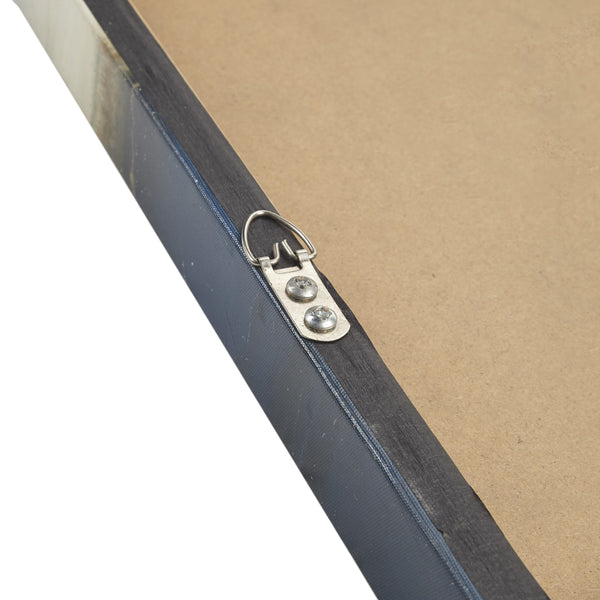 JLA Home INK+IVY - Triptych Coastal Wave 3-Piece Canvas Art Set — Navy Taupe White Abstract Gel-Coated Panels, Ready to Hang II95C-0061