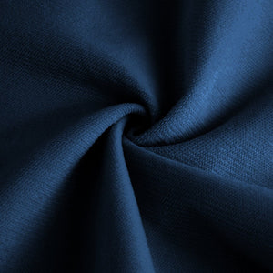 English Elm Over Size Velvet Two-Seater Sofa With Ottoman - Plush Comfort, Bolster Armrests & Pillows In Blue W714S01115-GIGA